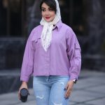 شومیز آستین جیب دار4052