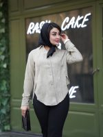 شومیز پایین هشتی ابرو بادی4058