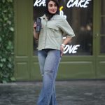 شومیز باکسی لینن4079