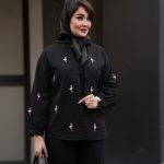 شومیز گلدوزی فلامینگو 40014