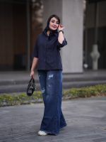 شومیز بغل چاکدار 4063 - Image 6